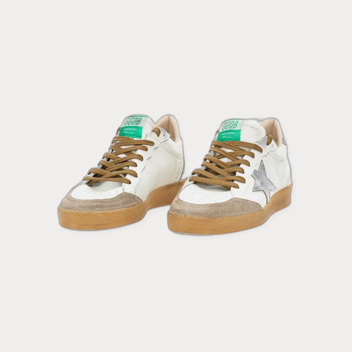 Golden Goose Ball Star Leather Sneakers