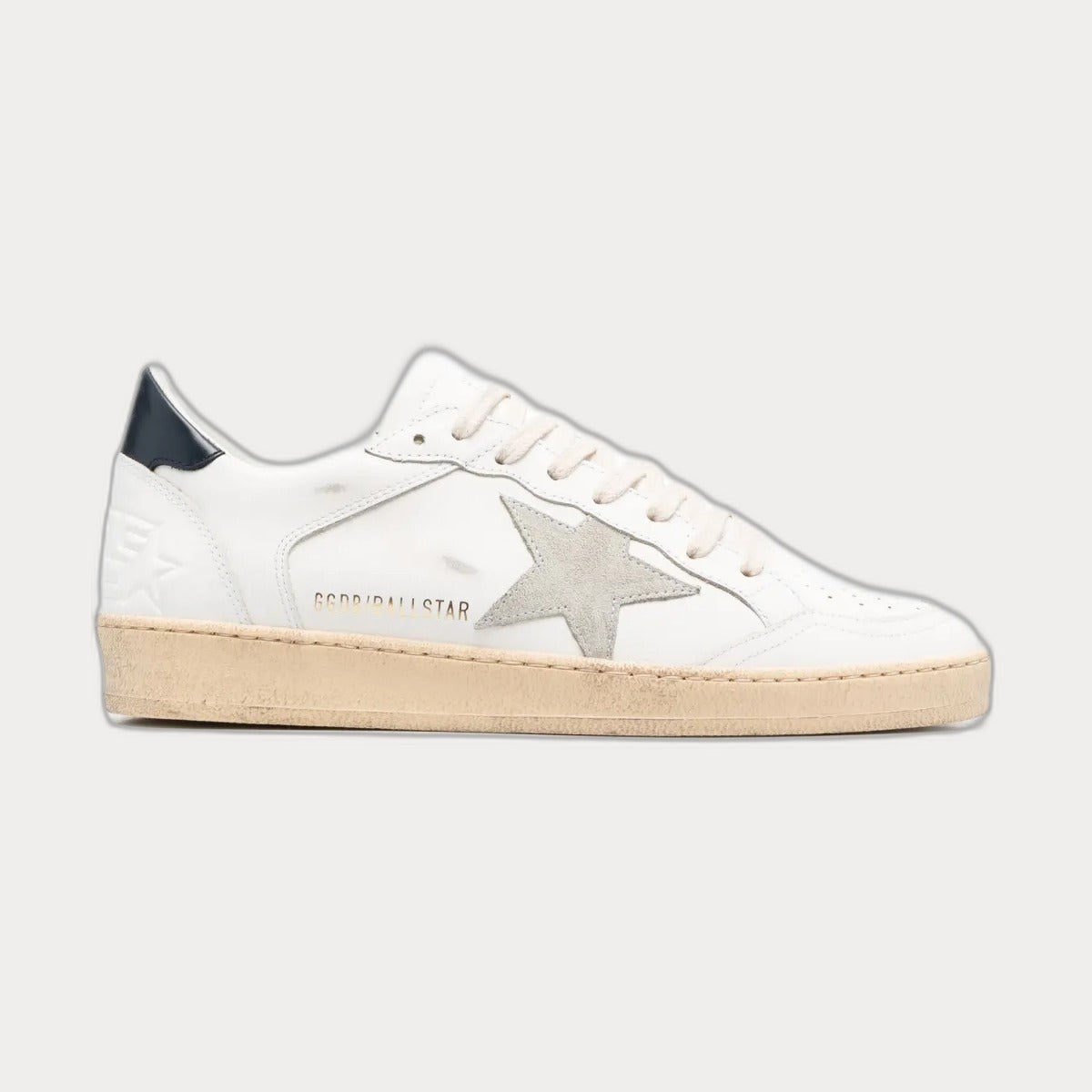 Golden GooseBall Star Leather Sneakers White