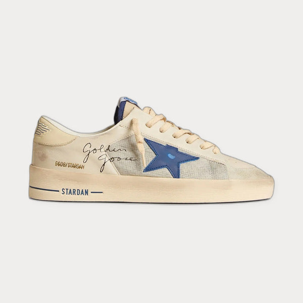 Golden GooseStardan Snakers Neutrals Low Top Sneakers