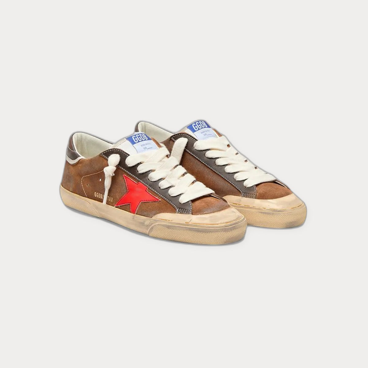 Golden Sneakers Brown