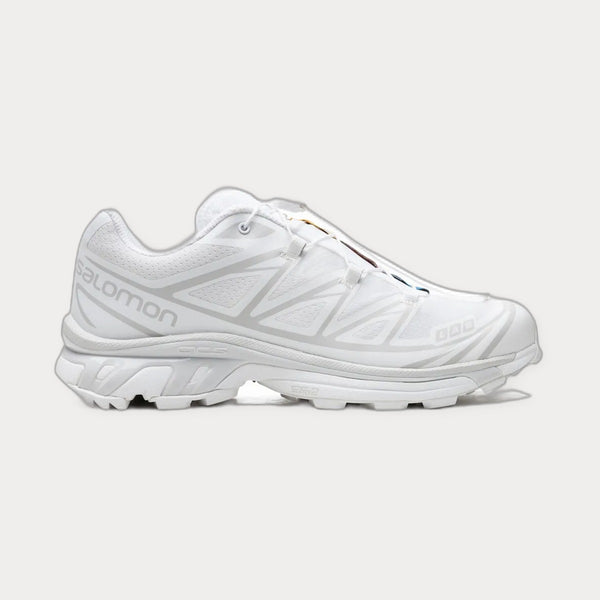 Salomon XT-6 Logo-Print Sneakers White