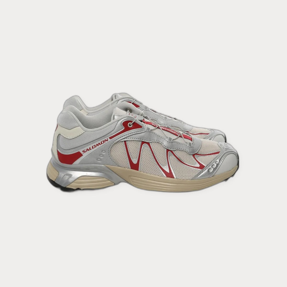 Salomon XT-Whisper Silver Detail Sneakers Neutrals