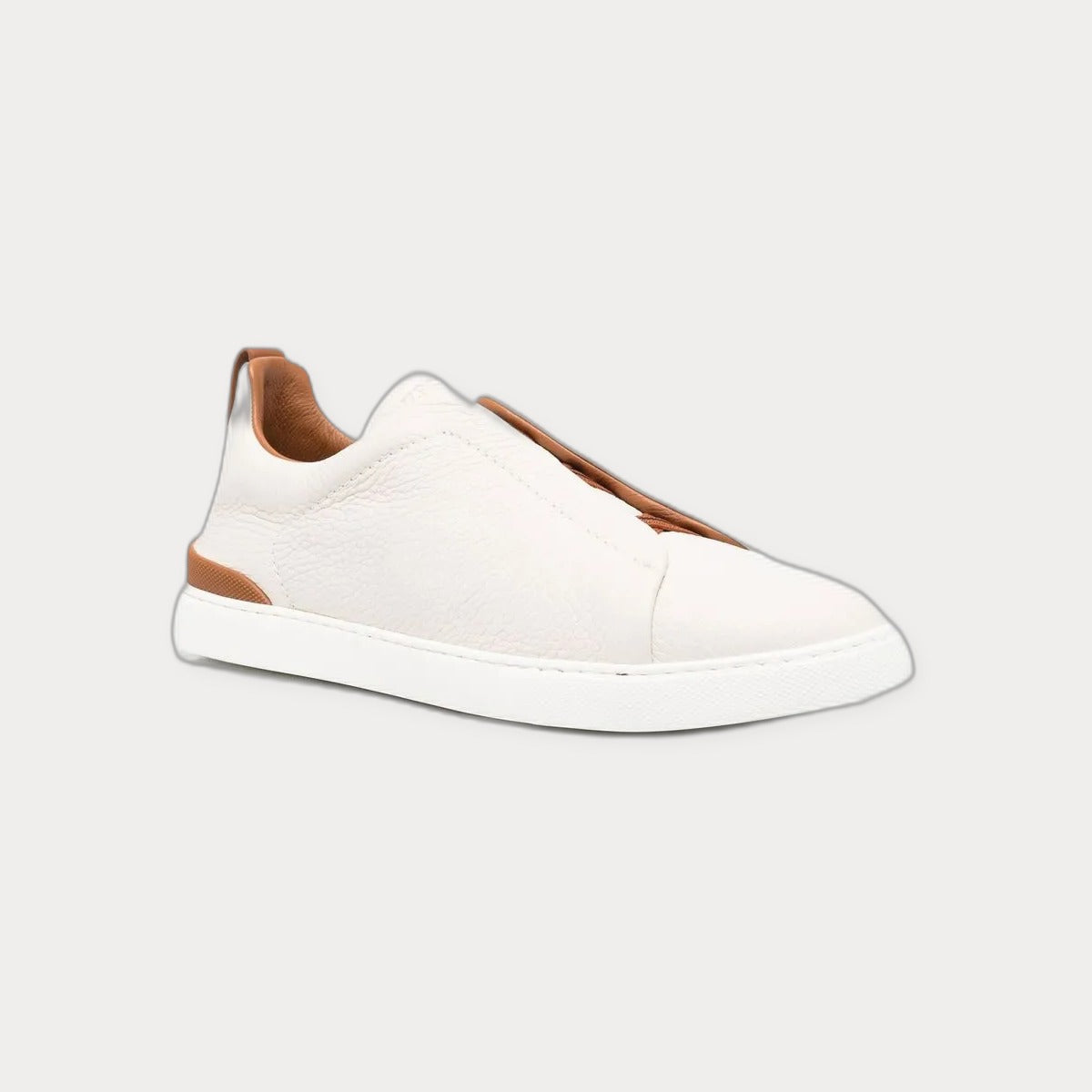 Zegna Triple Stitch Sneakers Black