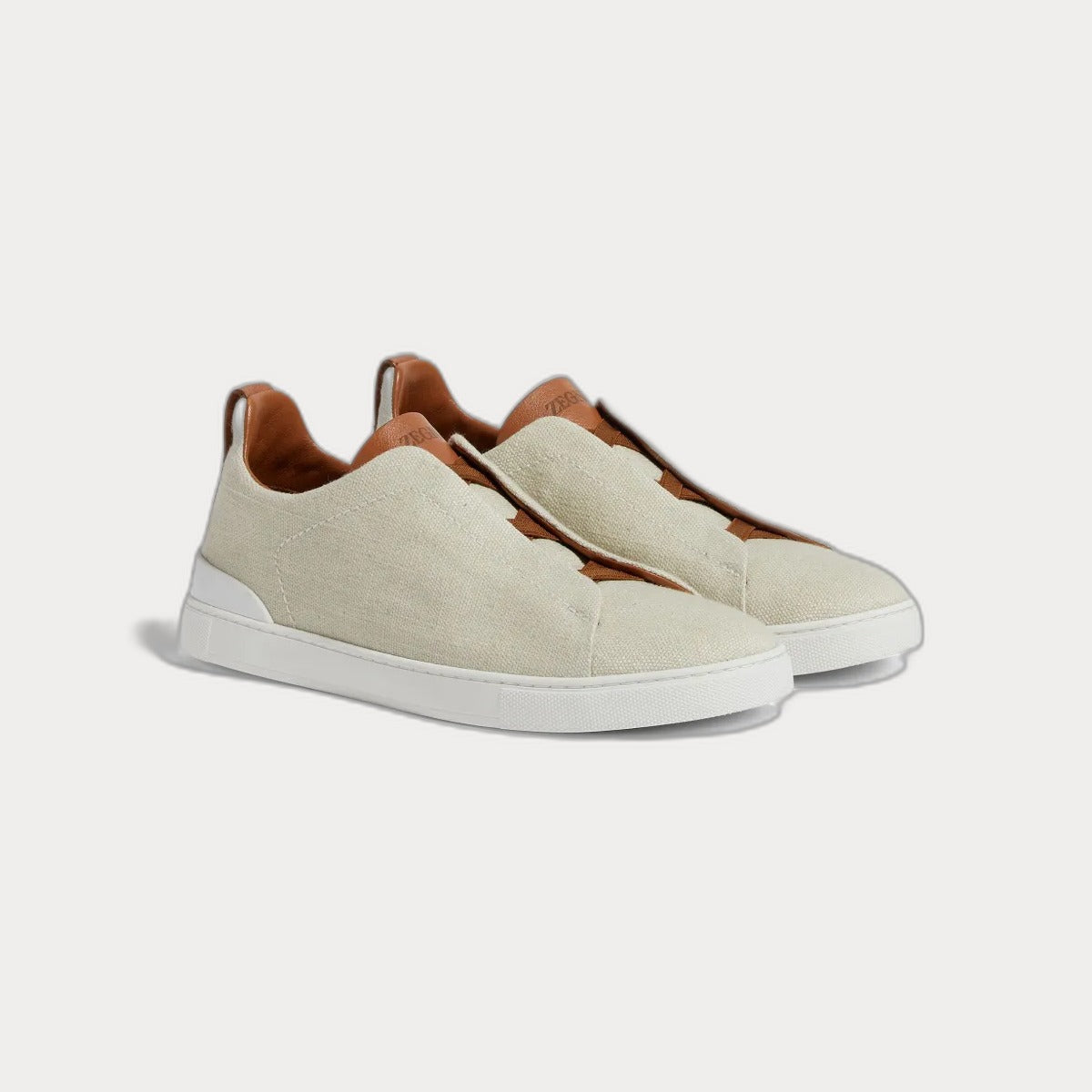 ZegnaTriple Stitch Sneakers