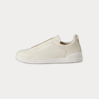 Zegna Triple Stitch Secondskin Sneakers White