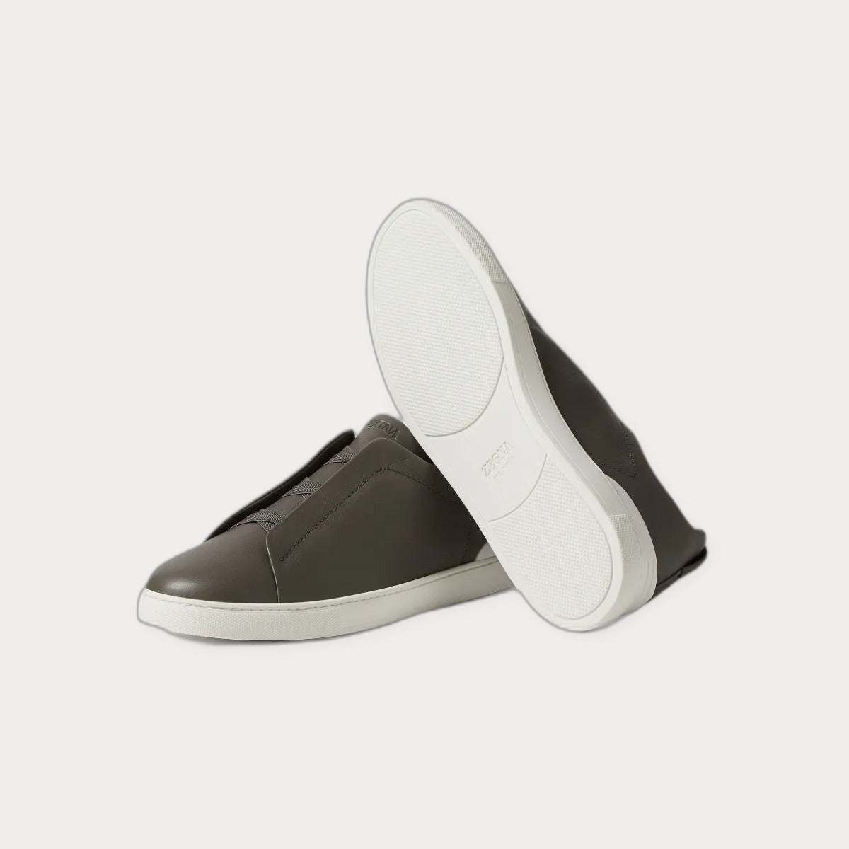 ZegnaTriple-Stitch™ Sneakers Slip-On 5