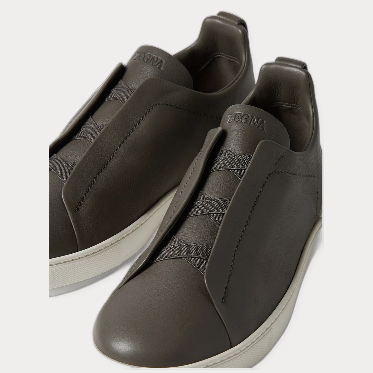 ZegnaTriple-Stitch™ Sneakers Slip-On 6