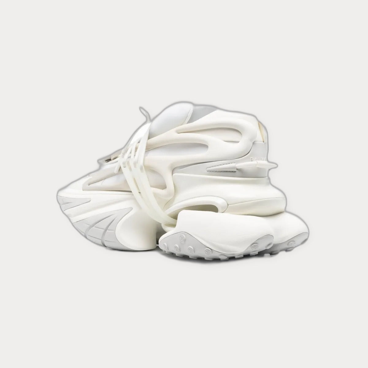 Balmain Unicorn Chunky Sneakers White