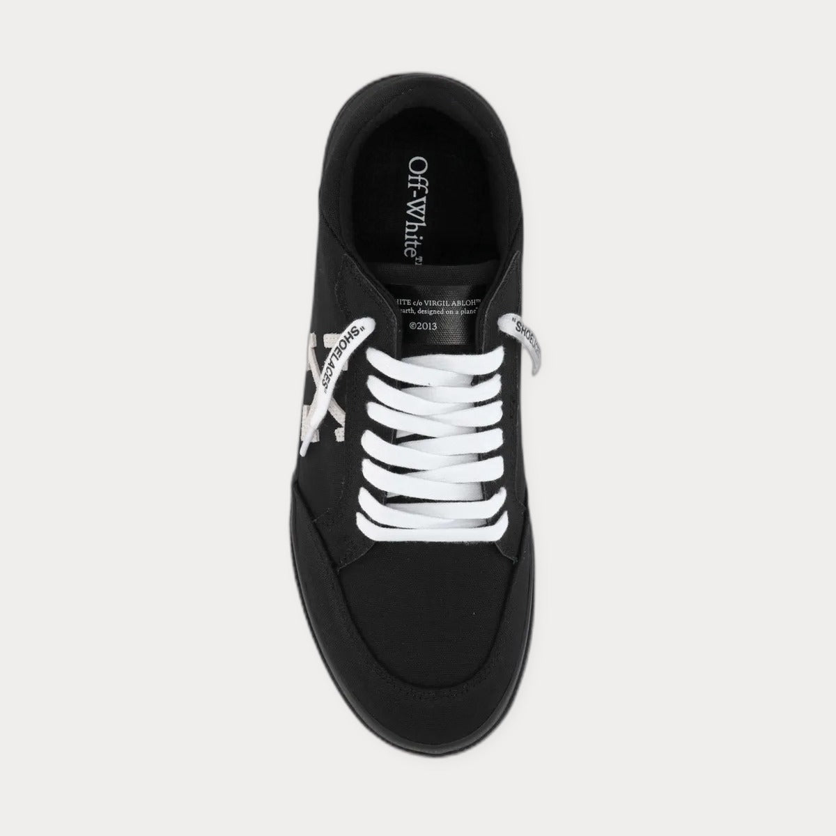 Off-White Vulcanized Canvas Sneakers