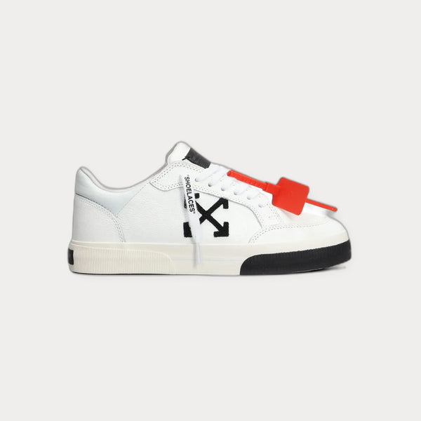 Off-Whitearrow-Detail Lace-Up Sneakers