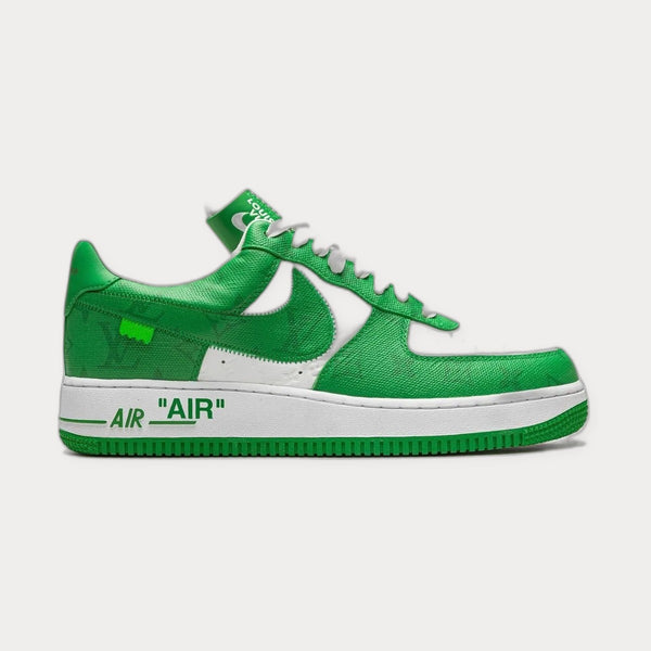 Nike X Louis Vuitton Air Force 1 Low Virgil Abloh - White/Green Sneakers