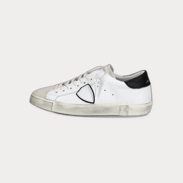 Philippe Model Paris Prsx Triangle-Patch Sneakers White