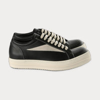 Rick Owens Vintage Leather Sneakers Black