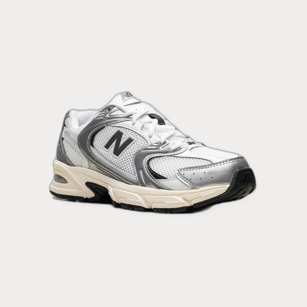 New Balance 530 Silver Metallic Trainers Low Top Sneakers