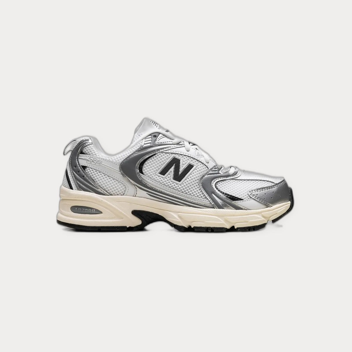New Balance 530 Silver Metallic Trainers Low Top Sneakers 5
