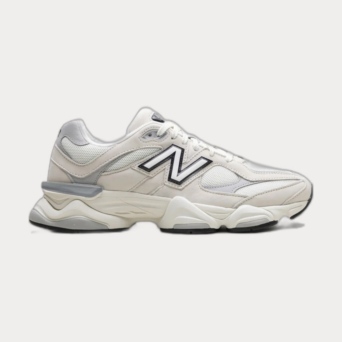 New Balance9060 Sea Salt/Raincloud/Black Sneakers White
