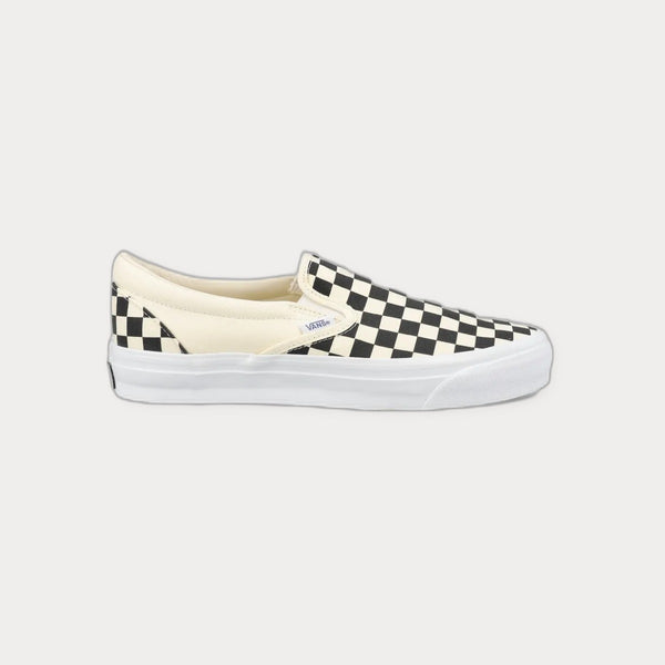 VansReissue 98 Lx Checked-Pattern Slip-On Sneakers Neutrals