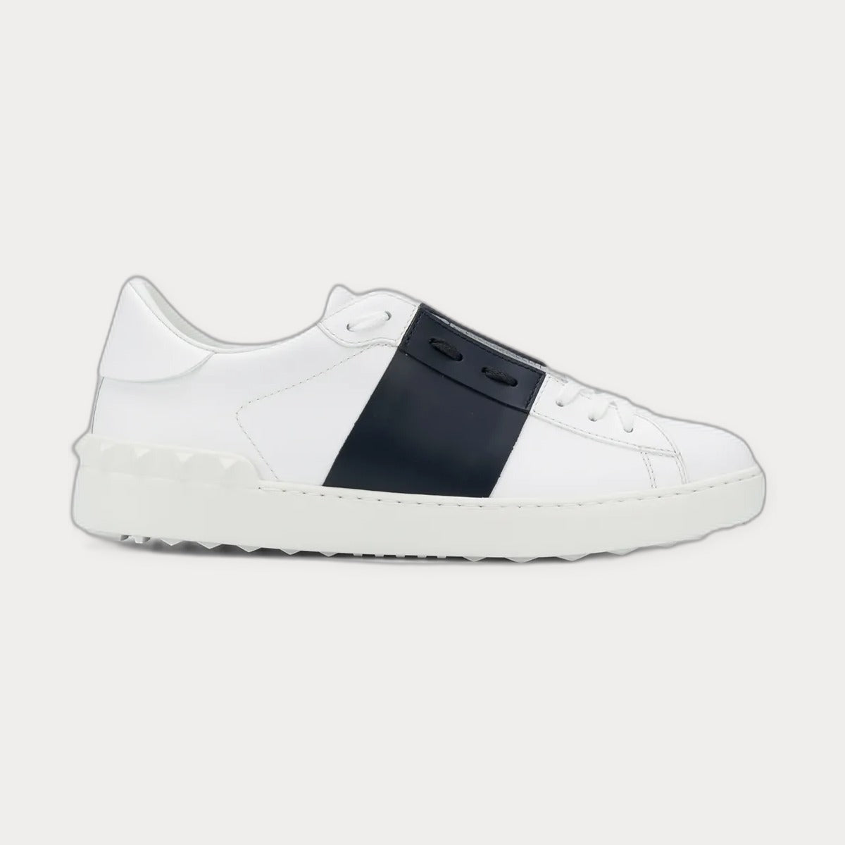 Valentino Garavani Open Leather Sneakers White
