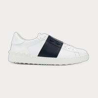 Valentino Garavani Open Leather Sneakers White